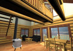 Treasure Log Cabin-Interior-2